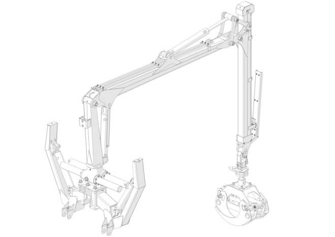 Hydraulick ruka PALMS 2,54 obr.1