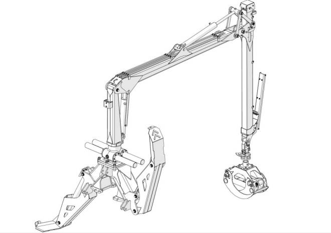 Hydraulick ruka PALMS 3,67 obr. 1