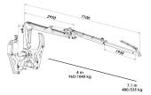 Hydraulick ruka PALMS 4,71 obr. 2