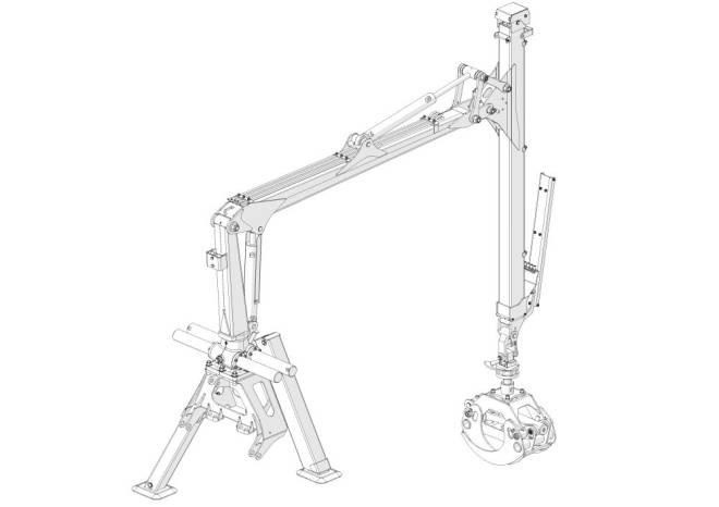 Hydraulick ruka PALMS 3,61 obr. 1