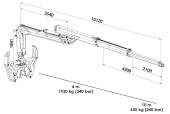 Hydraulick ruka PALMS X100 obr.2