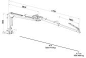 Hydraulick ruka PALMS 3,67 obr. 2