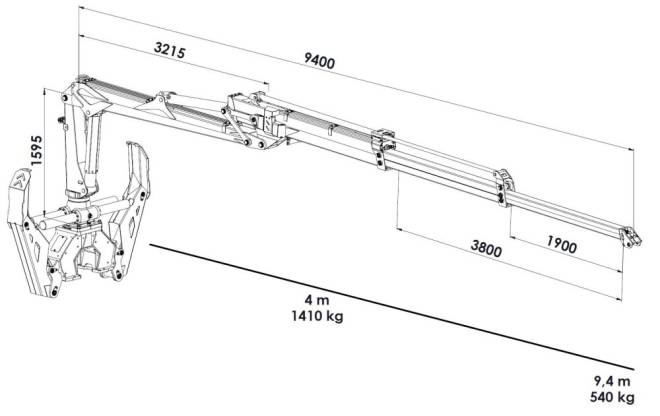 Hydraulick ruka PALMS 7,94 obr. 2