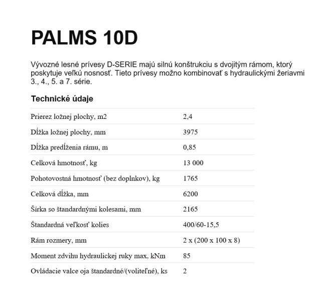 PALMS 10D obr.3